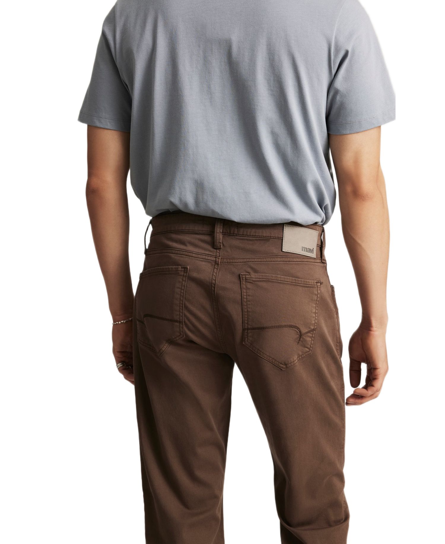 Men's Zach Straight-Leg Regular-Rise Twill Pants