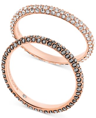 michael kors stacking rings