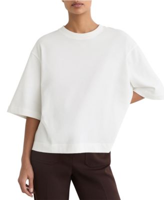 Women's Lara Short-Sleeve Cotton Crewneck T-Shirt
