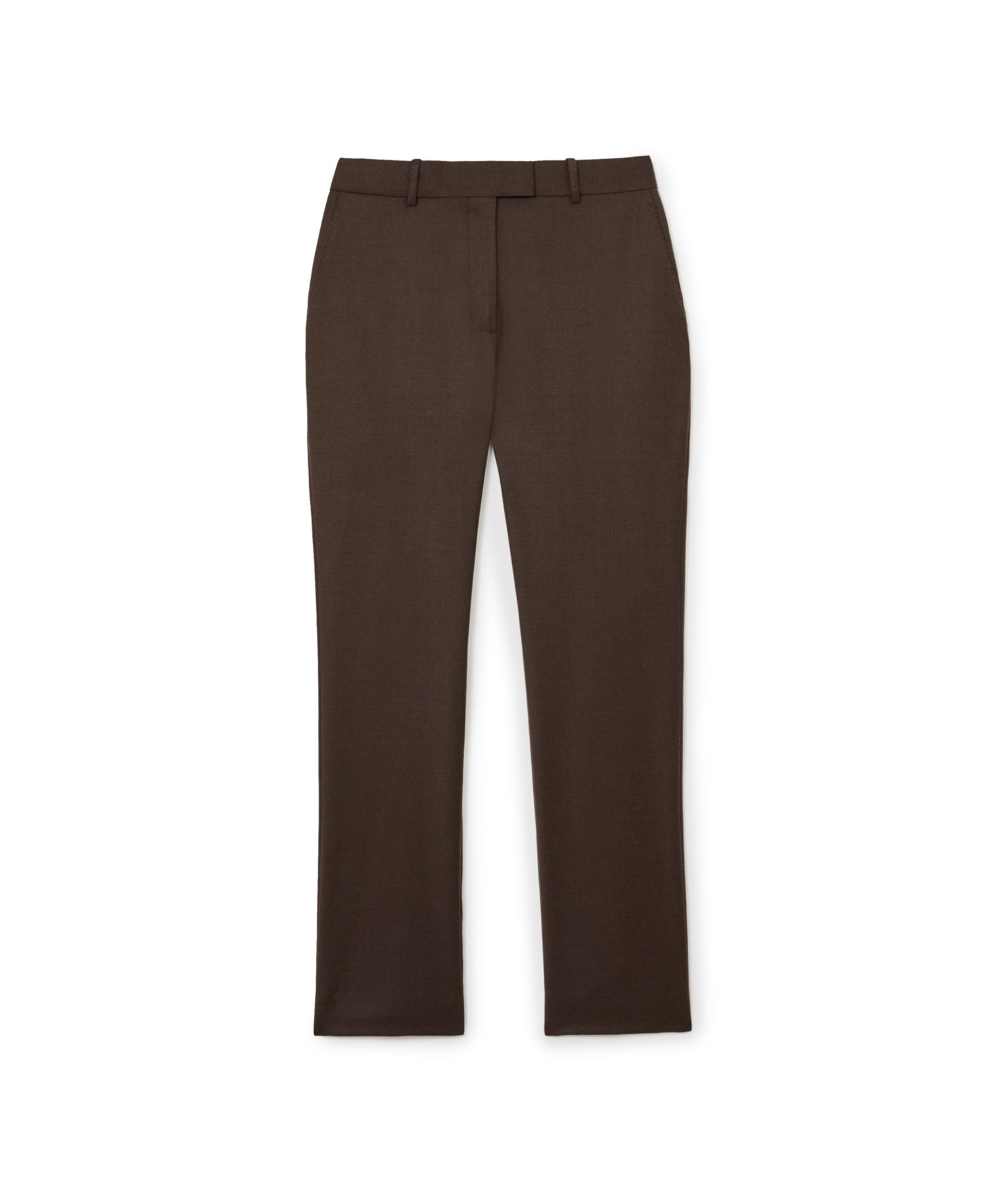 Women's Derby Slim Wool-Blend Trouser