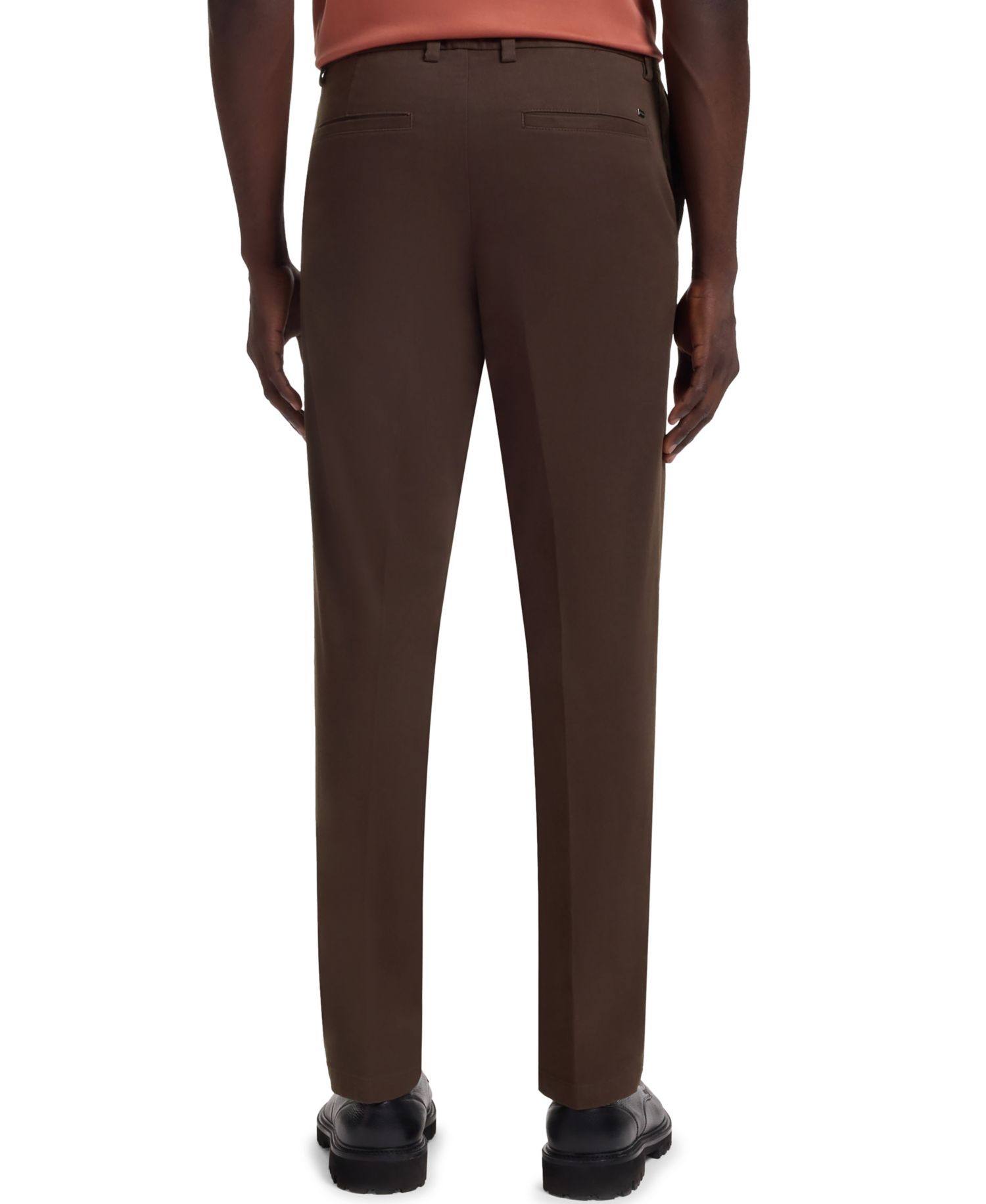 Men's Modern-Fit Stretch-Cotton Twill Pants
