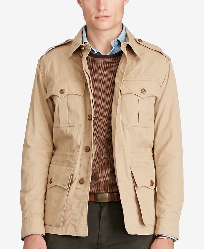 Polo Ralph Lauren Men's Safari Jacket & Reviews - Coats & Jackets - Men -  Macy's