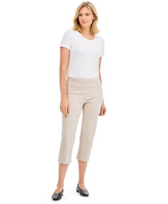 Women's Pull-On Capri Tummy-Control Pants