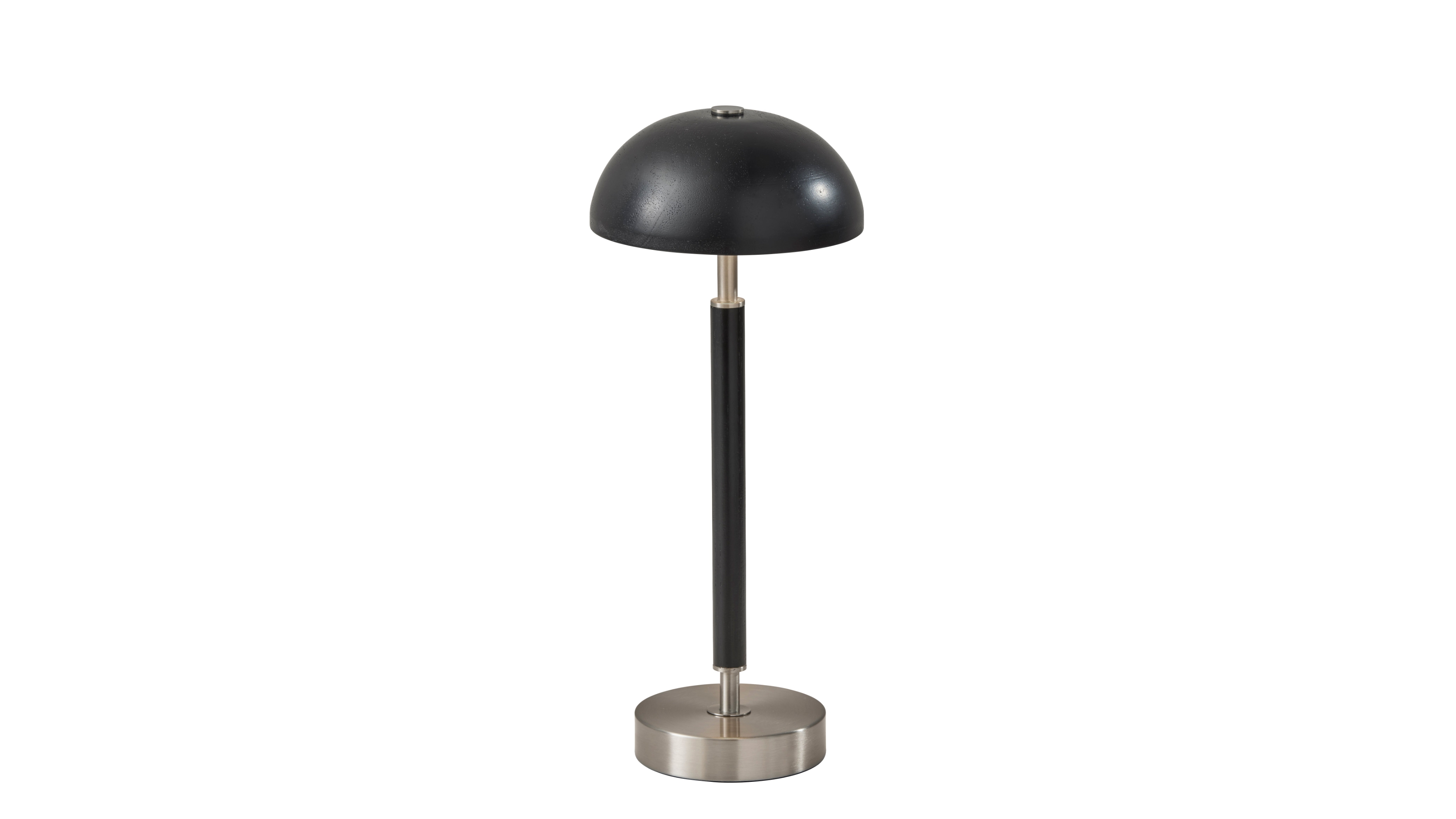Adesso 14.6" Wood Ronny Cordless Led Table Lamp