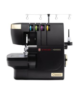 HD0500S Classic Black Serger Sewing Machine