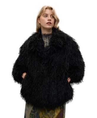 Women's Synthetic Fur Coat