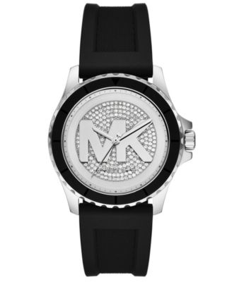 MICHAEL Women's Quartz Everest Sport Silicone Band Watch; 43mm