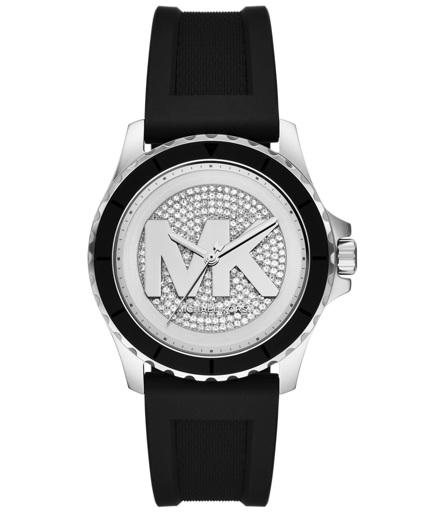 Женские кварцевые часы Michael Kors Everest Sport с силиконовым ремешком, 43 мм — фото 1