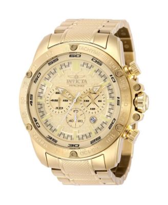 Men's Quartz Speedway Stainless Steel Water-Resistant Watch, 52mm