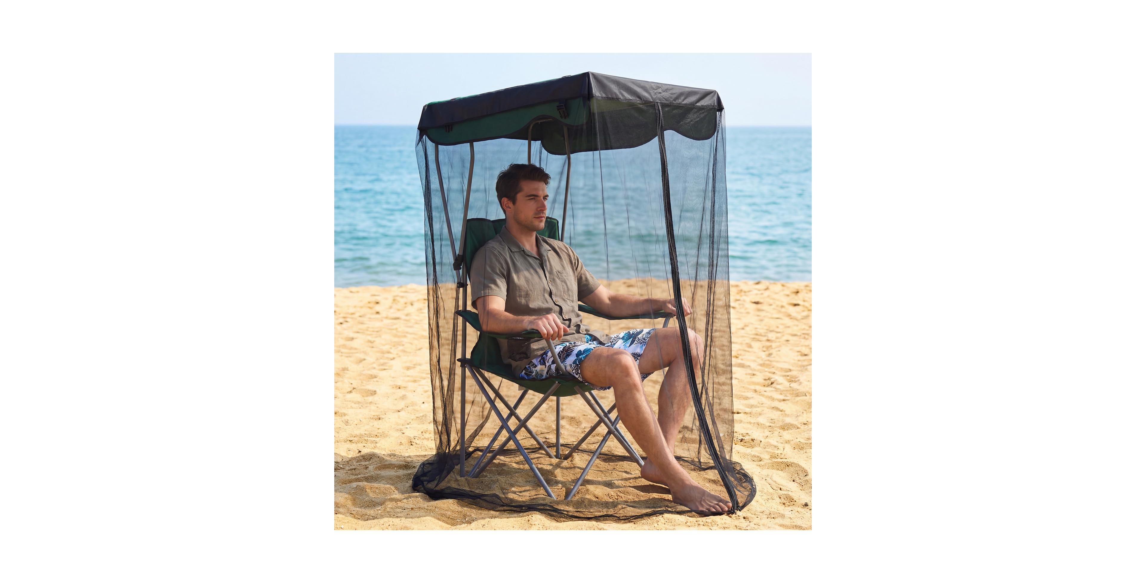 Sportneer 2 Seater Patio Swing Mosquito Net Cover With Waterproof Top