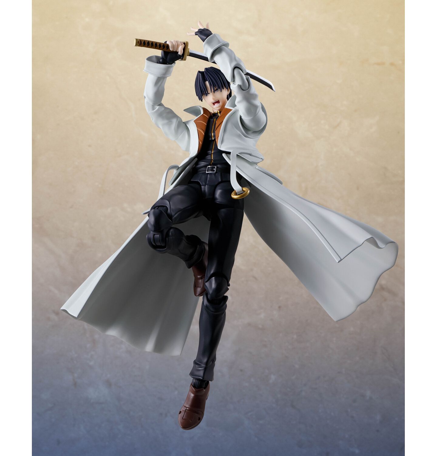 Фигурка Bandai Tamashii Nations S.H.Figuarts Rurouni Kenshin Aoshi Shinomori 2.4", от 15 лет — фото 3