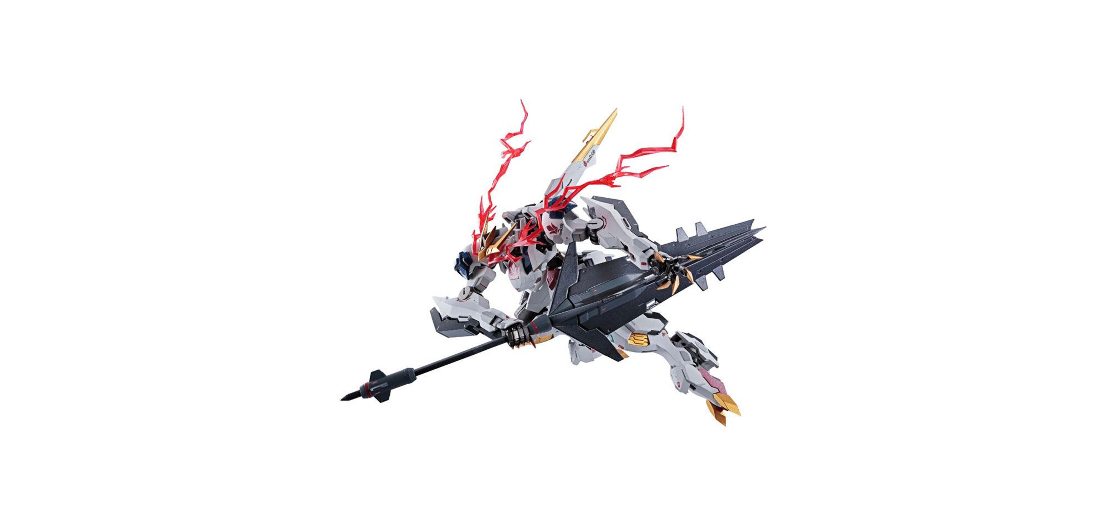 Bandai Tamashii Nations Gundam Barbatos Lups Rex Metal Robot Spirits 3.55" Action Figure, 15+ Years