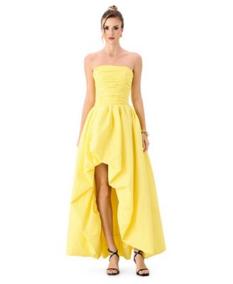Women's Clover Strapless High-Low Dress