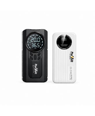 400A Peak 2-in-1 Car Jump Starter, Tire Inflator, and 10,000mAh Power Bank