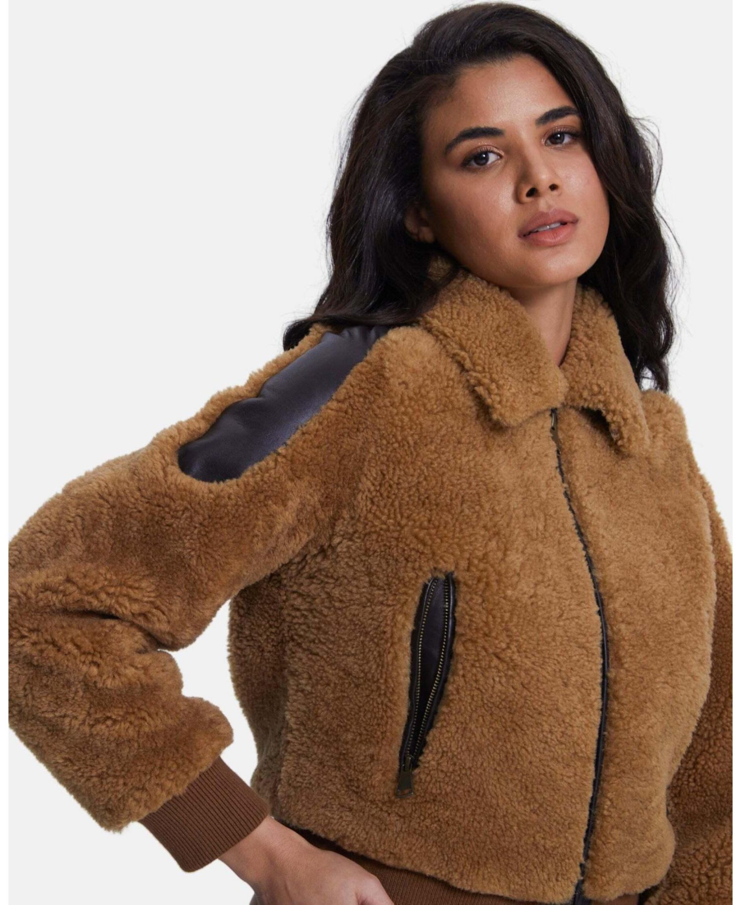 Women's Selina Sheepskin Teddy Jacket