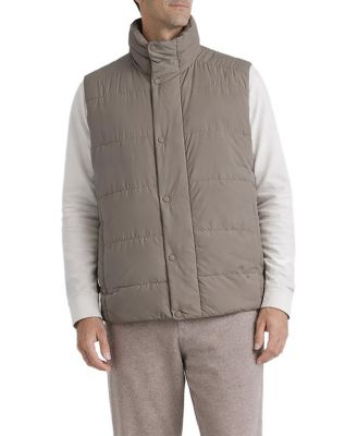 Men's Office-Leisure Lightweight Water-Resistant Rain Pro Puffer Vest