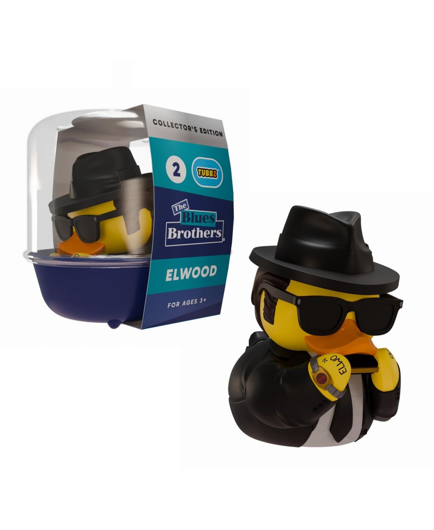 Детская фигурка TUBBZ The Blues Brothers Elwood Collector's Edition Vinyl Figure, Ages 5+ — фото 1