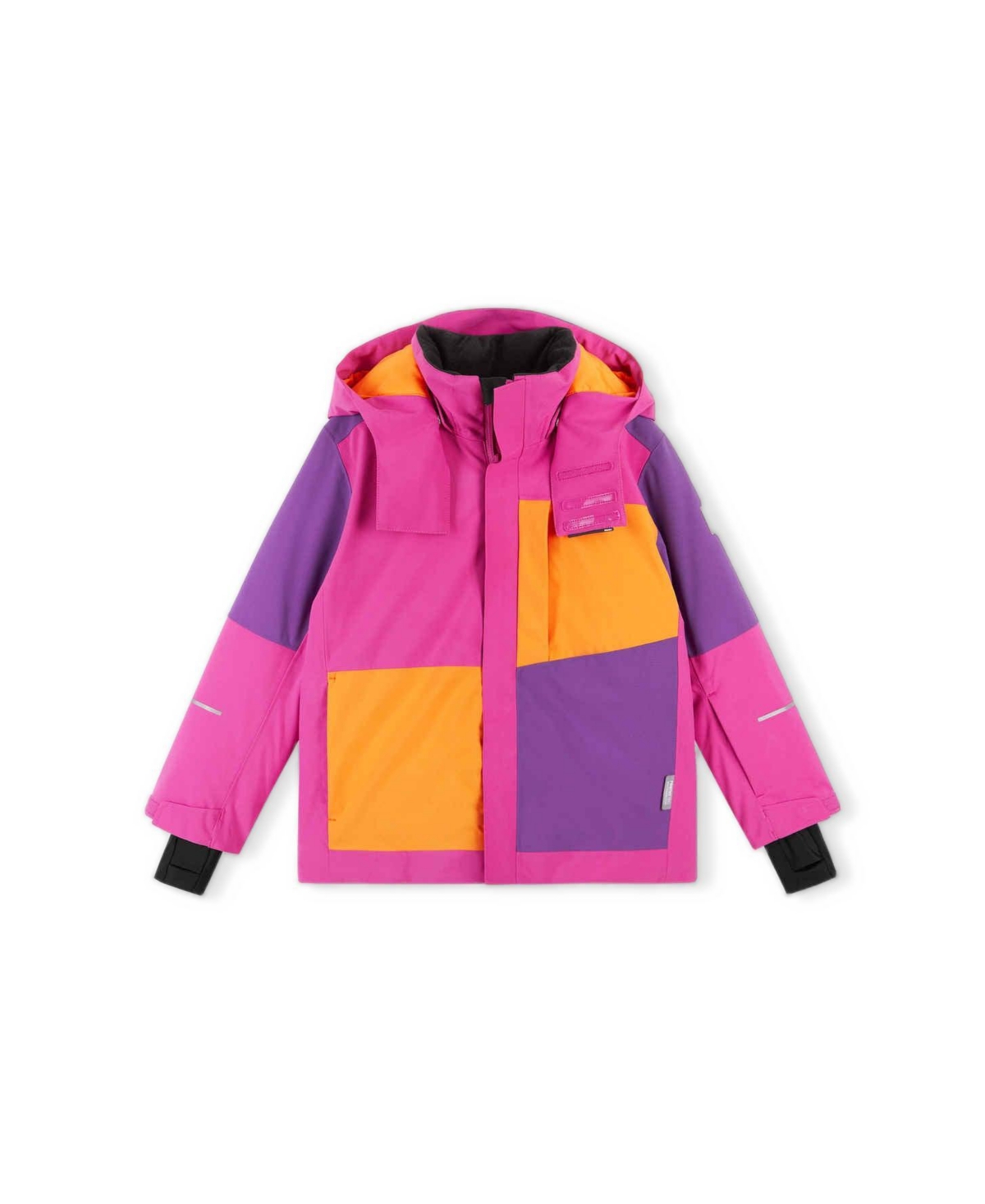 Reima Boys' and Girls' Rautas Waterproof Hooded Ski Jacket - Fucshia