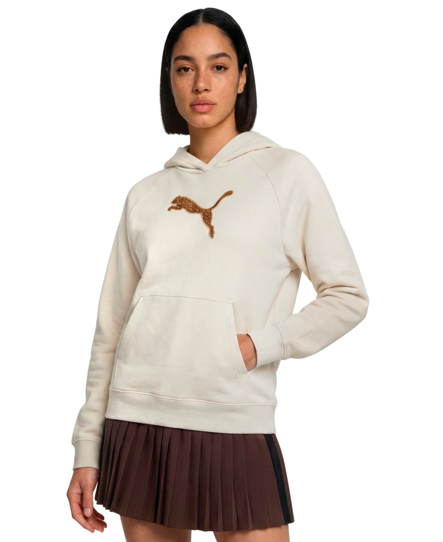 Women's Sequins Hoodie Sweatshirt