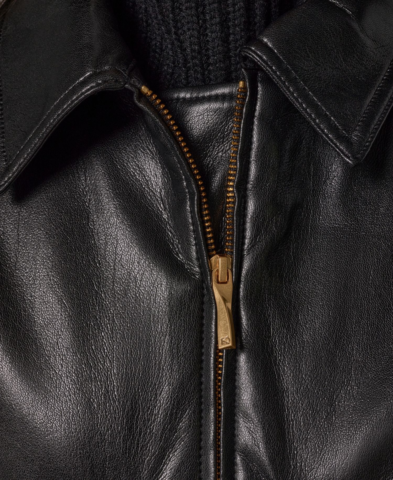 Women's Short Raglan Collared Faux Leather Jacket