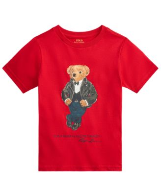 Boys' 2T-7 Polo Bear Graphic T-Shirt