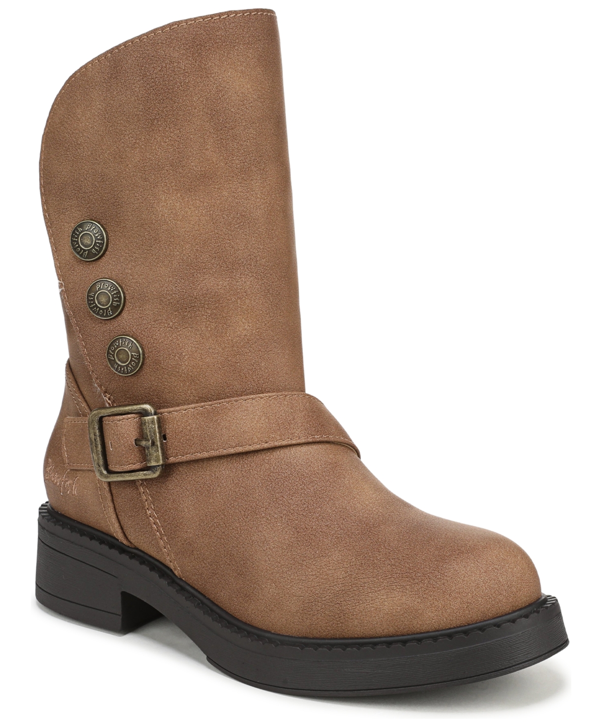 Blowfish Malibu Women's Venice Cozy Fold-Over Round-Toe Ankle Boots