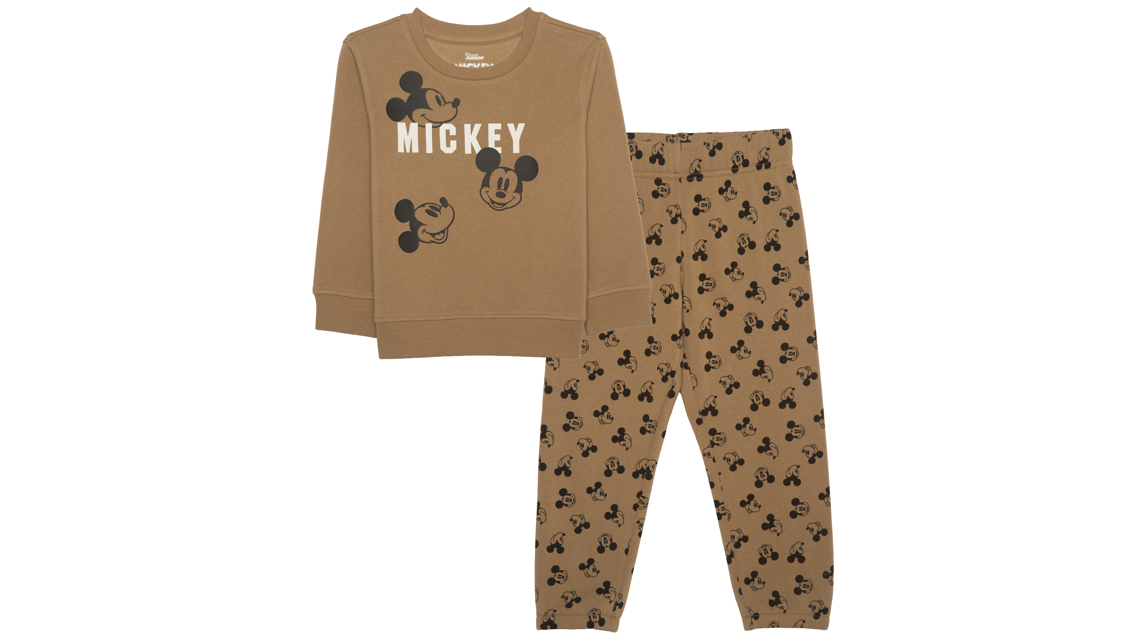 Epic Threads Boys' 12M-5T Mickey Mouse Long-Sleeve Sweatshirt and Elastic-Waist Pants, 2-Piece Set, Macy's Exclusive