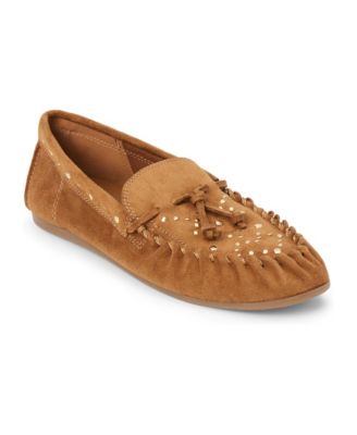 Sebastian Studded Round-Toe Moccasin