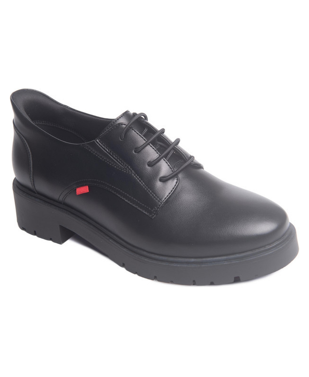Marc Joseph New York Women's Carlin Street Hands-Free Slip On Technology Oxfords - Black napa