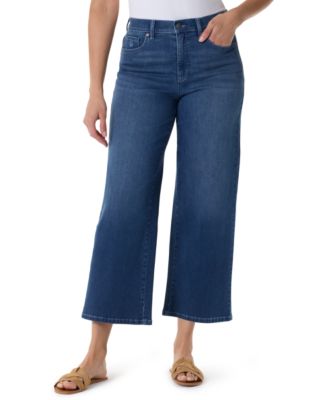 Women's Amanda High-Rise Wide-Leg Ankle Jeans