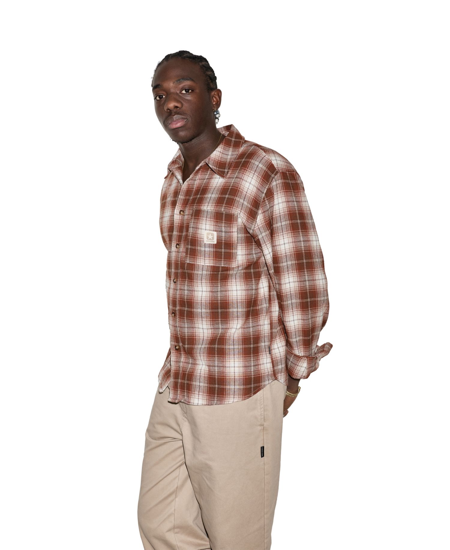 Men's Plaid Work Shirt
