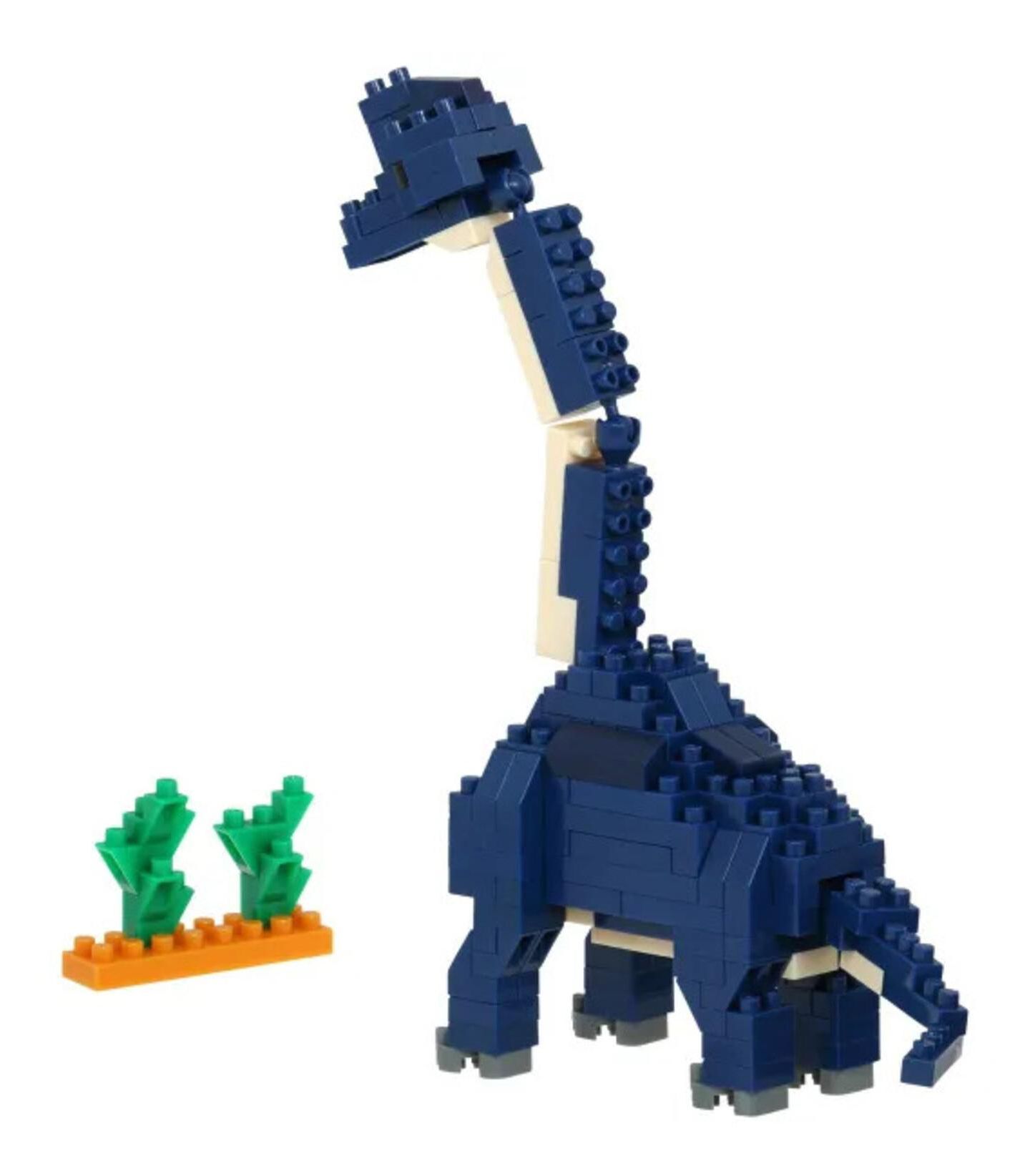 Конструктор Bandai Nanoblock Dinosaurs Collection Series Brachiosaurus 190-Piece Building Set, Ages 15+ — фото 3