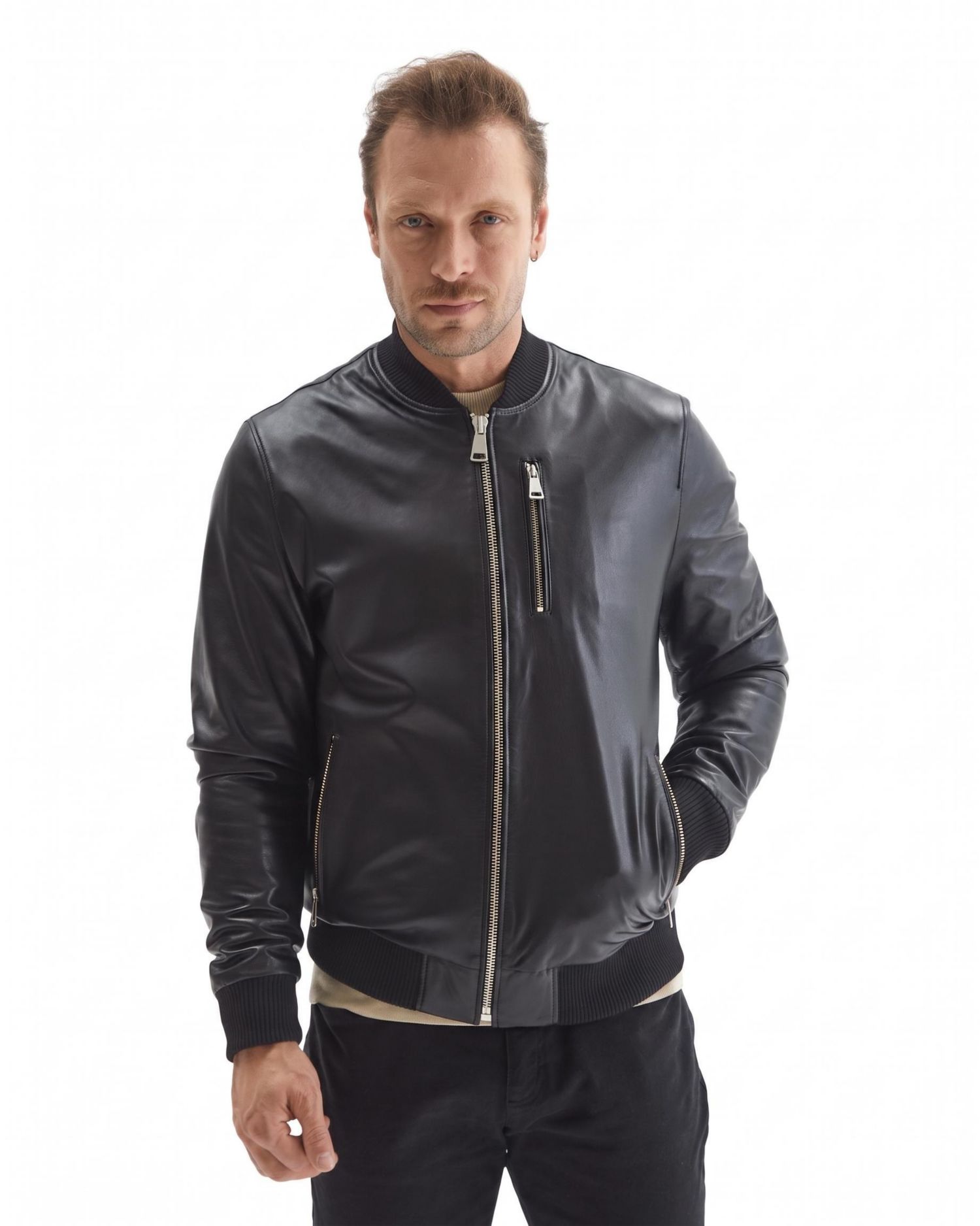 Men's Jasper Leather Jacket