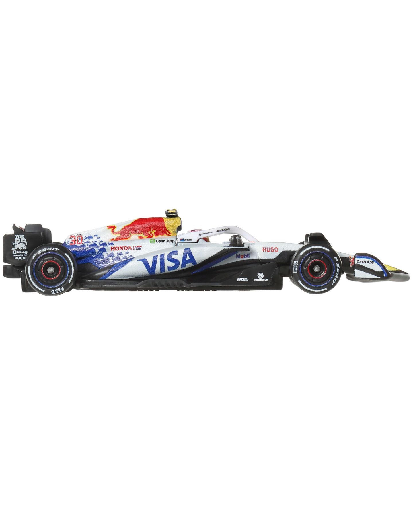 Набор Hot Wheels из 2 литых гоночных машин Formula 1 Visa Cash App Racing Bulls, 1:64 — фото 6