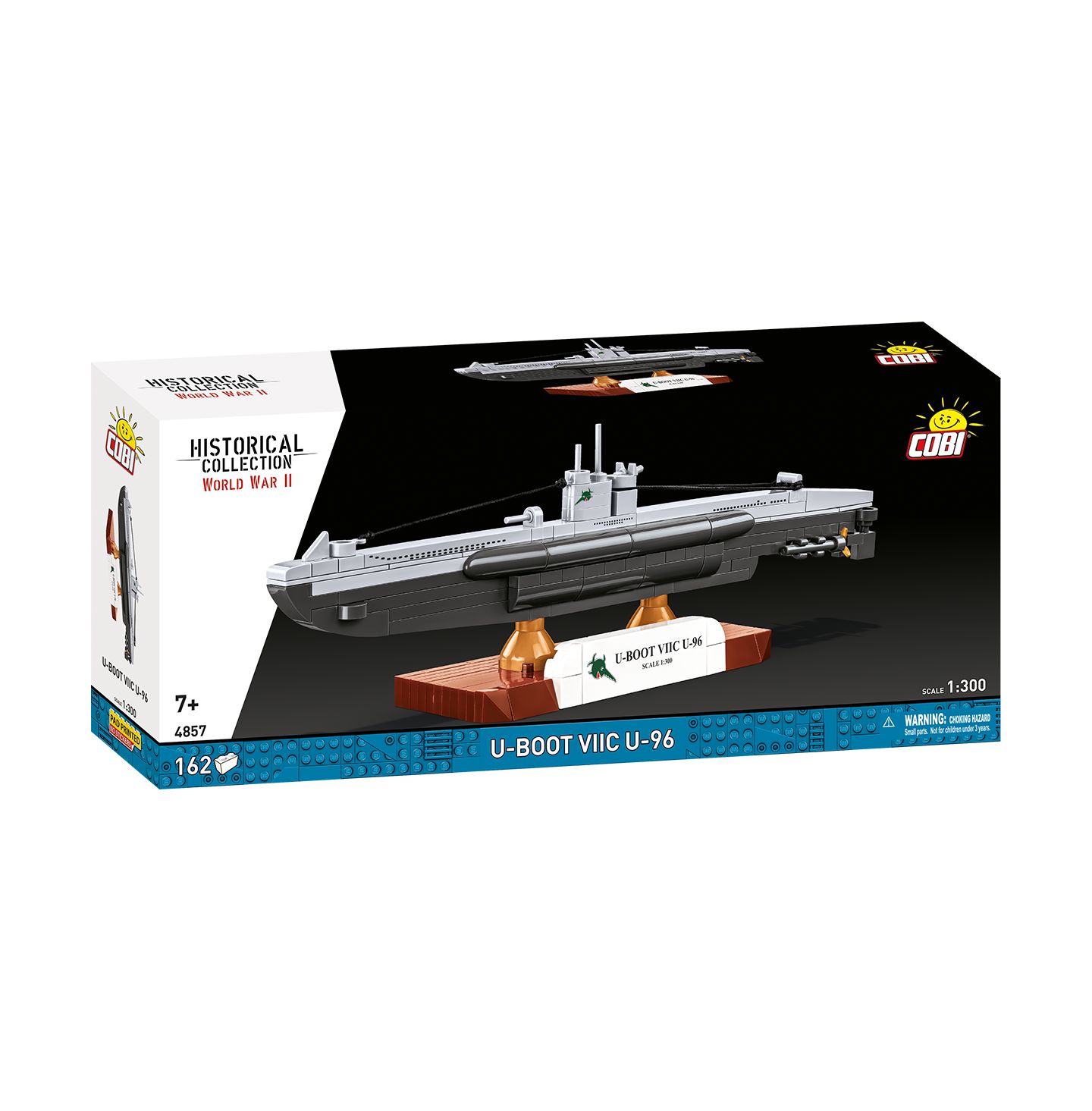 Детский конструктор COBI Wwii U-Boat Viic U-96 162-Piece Building Set, Ages 7+ — фото 1