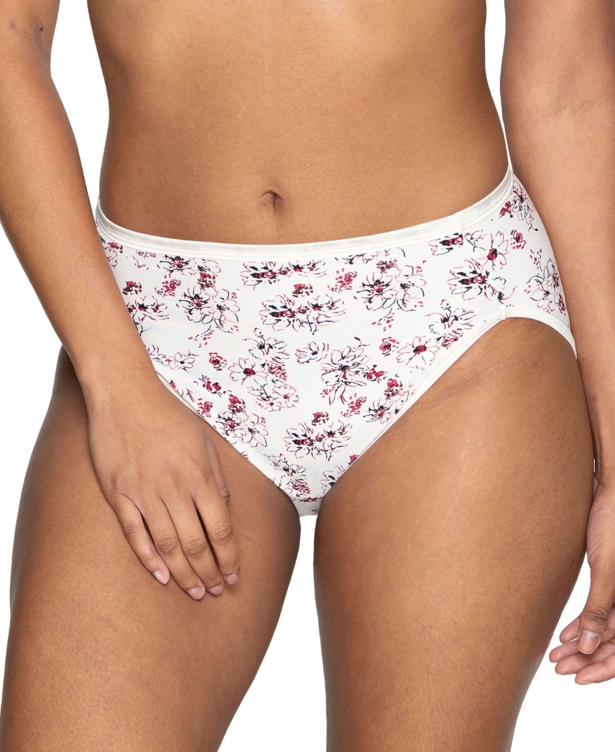 Vanity Fair Illumination Hi-Cut Brief Underwear 13108, also available in extended sizes - Special Request Print