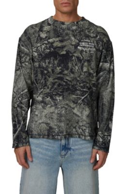 Men's Icarus Long-Sleeve Waffle-Knit T-Shirt