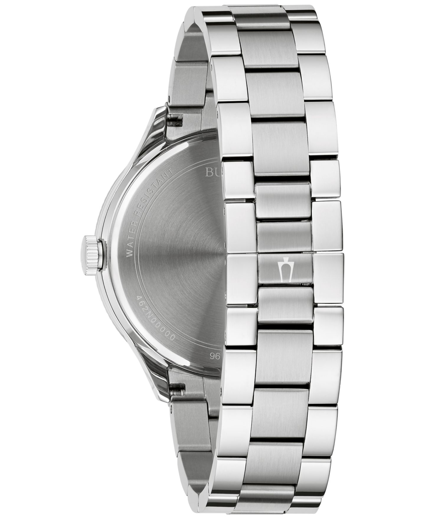 Мужские часы Bulova Classic, кварц, браслет из нержавеющей стали серебристого цвета, 42 мм — фото 3