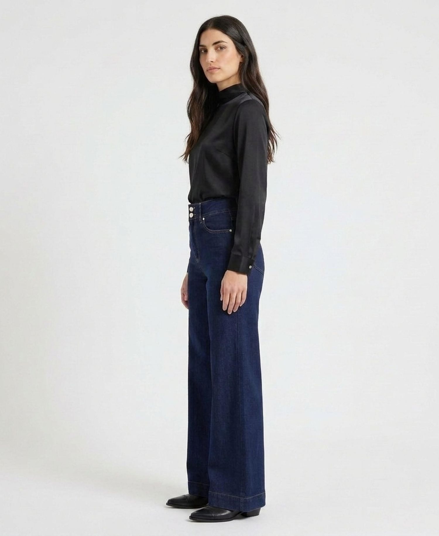 Women's Wide Leg Denim Pant