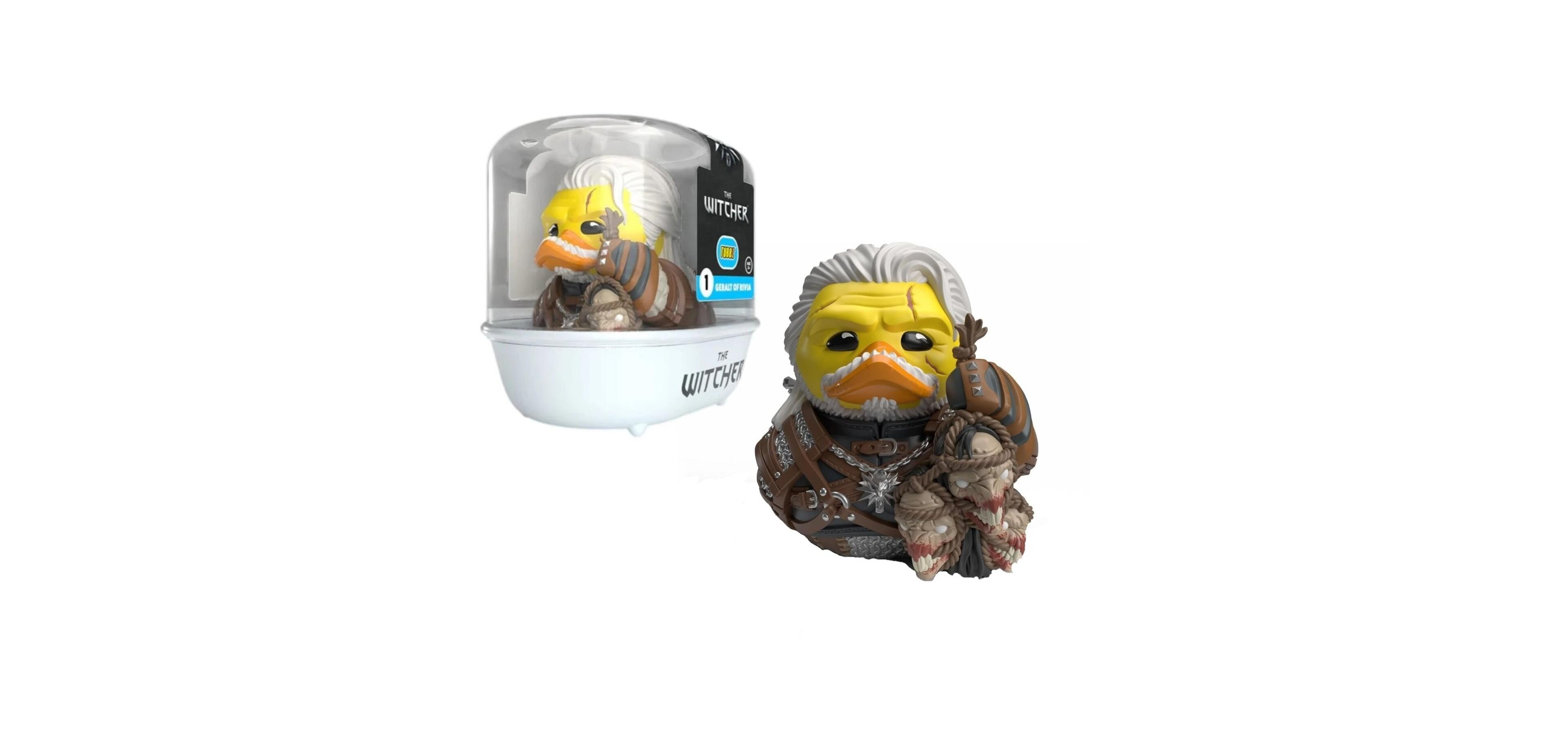 Tubbz The Witcher Geralt of Rivia 4.2" Collector's Edition Collectible Figure, Ages 5+
