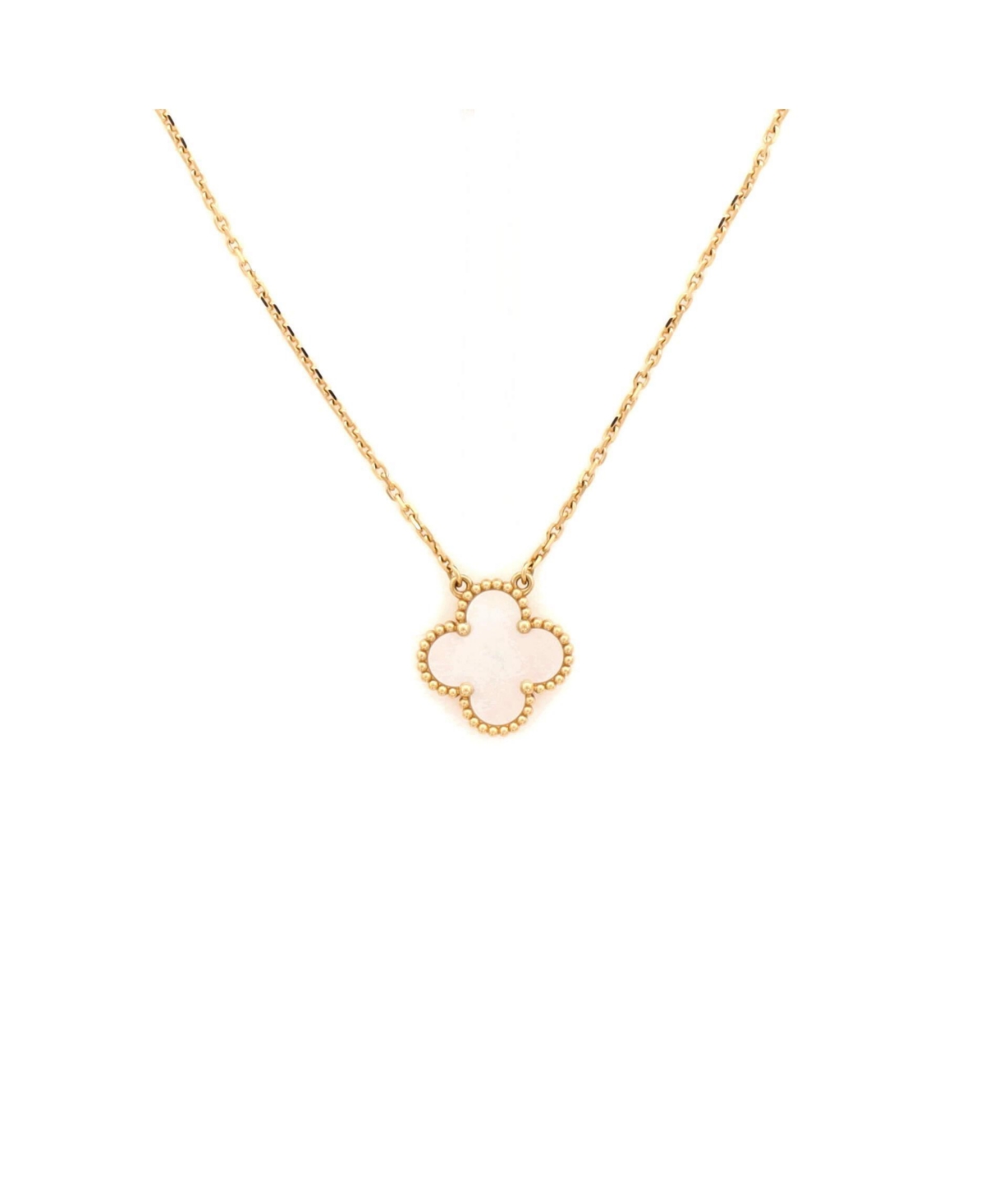 Pre-Owned Van Cleef and Arpels Vintage Alhambra Pendant Necklace - 18k yellow gold