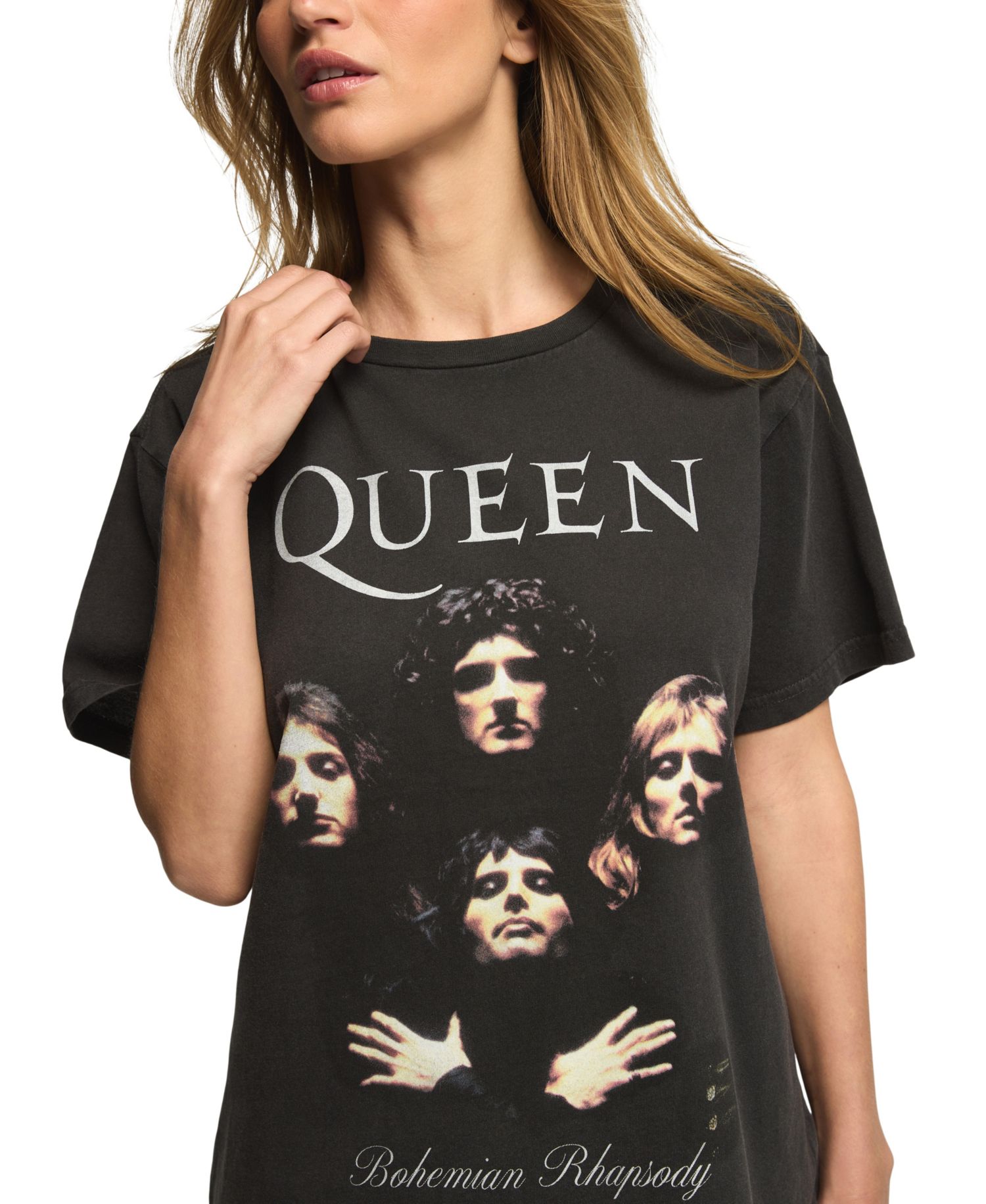 Women's Queen Photo Classic Retro-Graphic T-Shirt