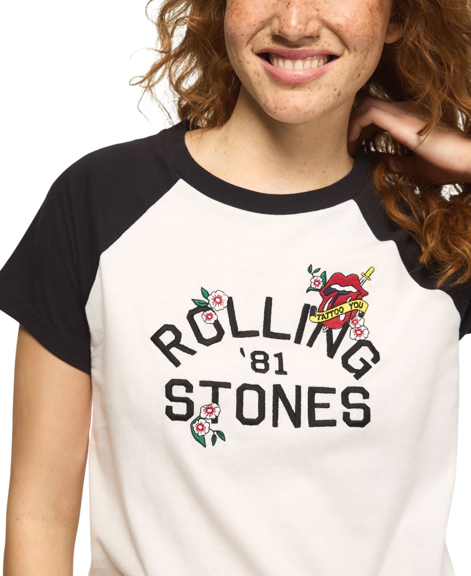 Women's Tattoo You Retro Graphic Raglan T-Shirt