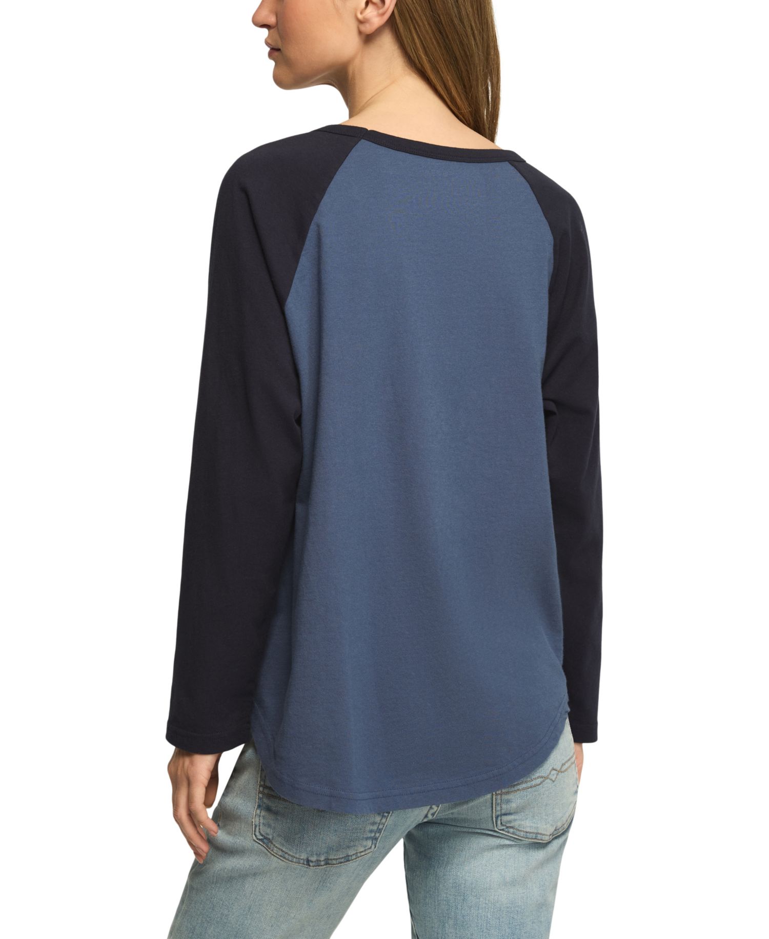 Women's Floral-Applique Raglan T-Shirt