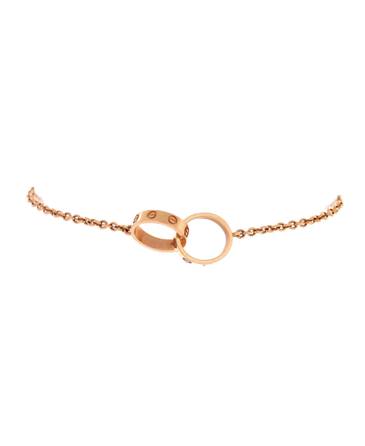 Pre-Owned Cartier Love Interlocking Bracelet - 18k rose gold