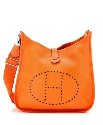Pre-Owned Hermes GM Evelyne Bag Gen III Clemence