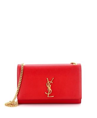 Medium Classic Monogram Crossbody Bag Grainy Leather