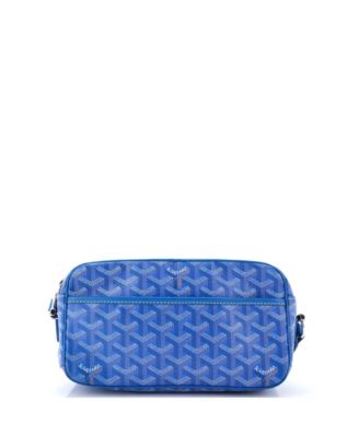 Cap Vert Coated Canvas Crossbody Handbag