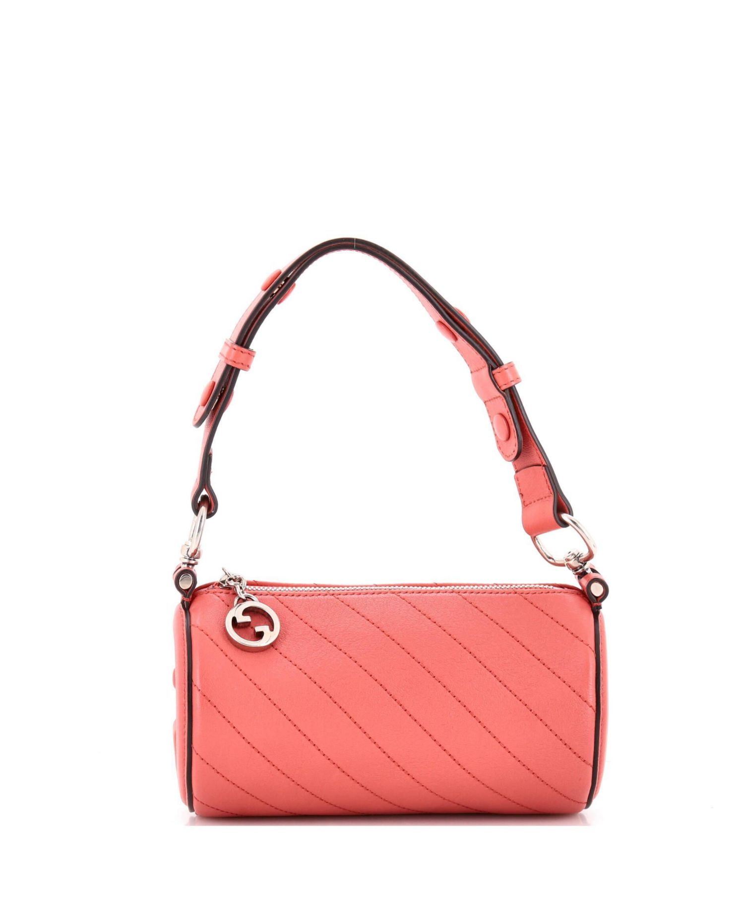 Mini Blondie Shoulder Bag Diagonal Quilted Leather
