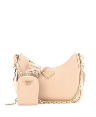 Small Saffiano Leather Re-Edition 2005 Shoulder Bag